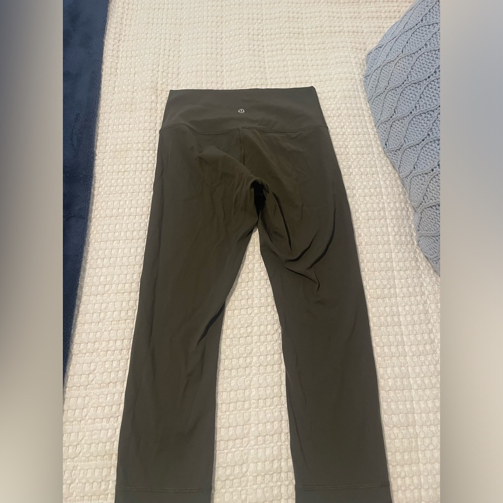 Lululemon cropped wunder under leggings